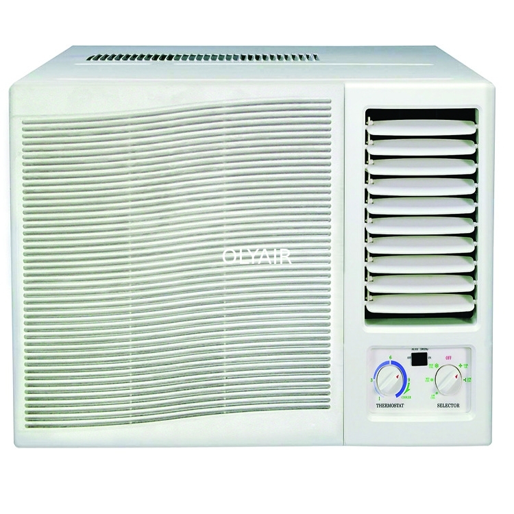 control mecánico del aire acondicionado de la ventana de 7000btu R410a fresco y calor con el control remoto proveedor